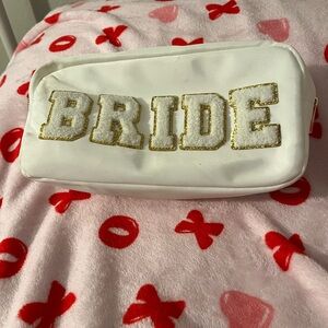 White Bride Cosmetic Bag